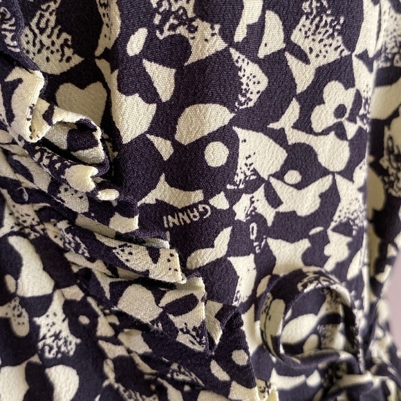 Ganni Wrap Midi Dress - Picture 5 of 14